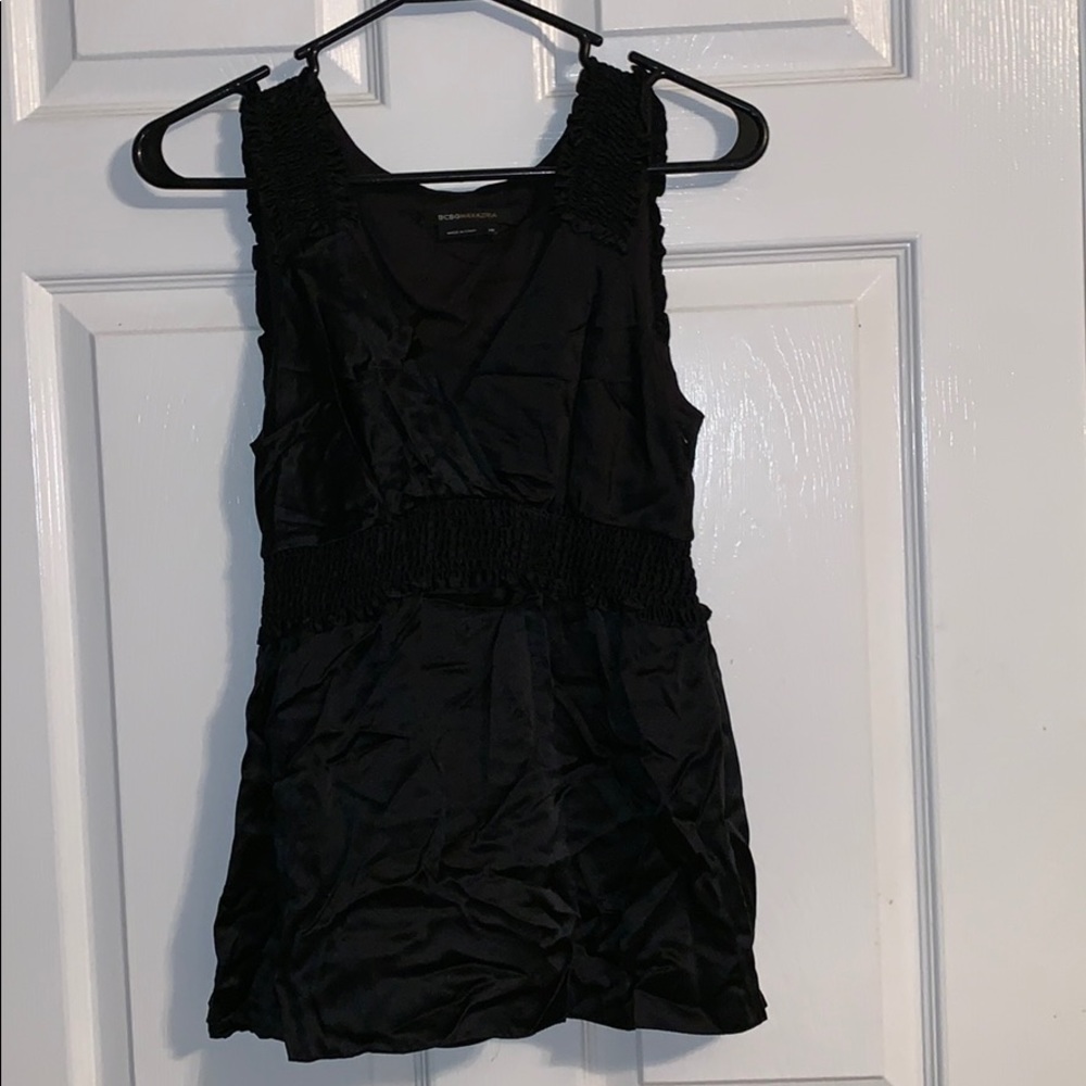 BCBG Maxazria 100% silk top NWOT